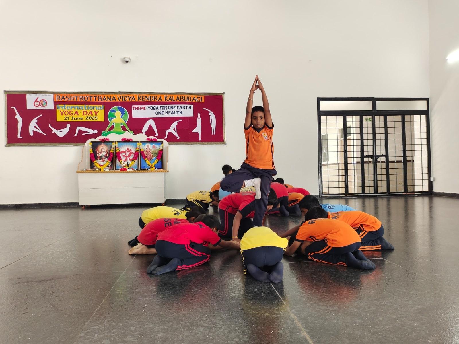 11th International Yoga Day Celebration in RVK - Kalaburagi (1)