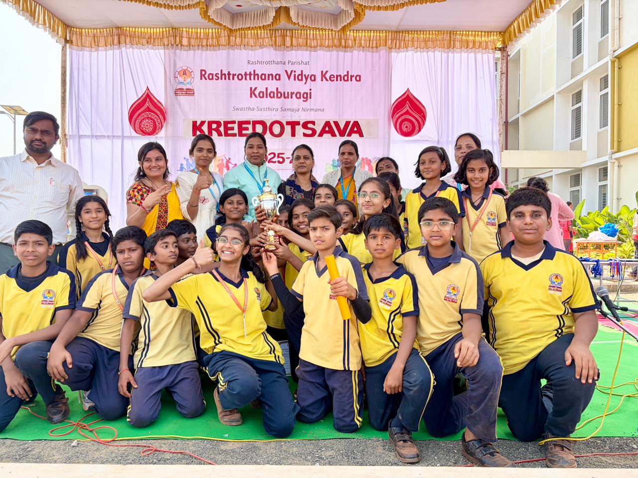 RVK - Kalaburagi concludes ‘Kreedotsava’ with Grand Valedictory Even (1)