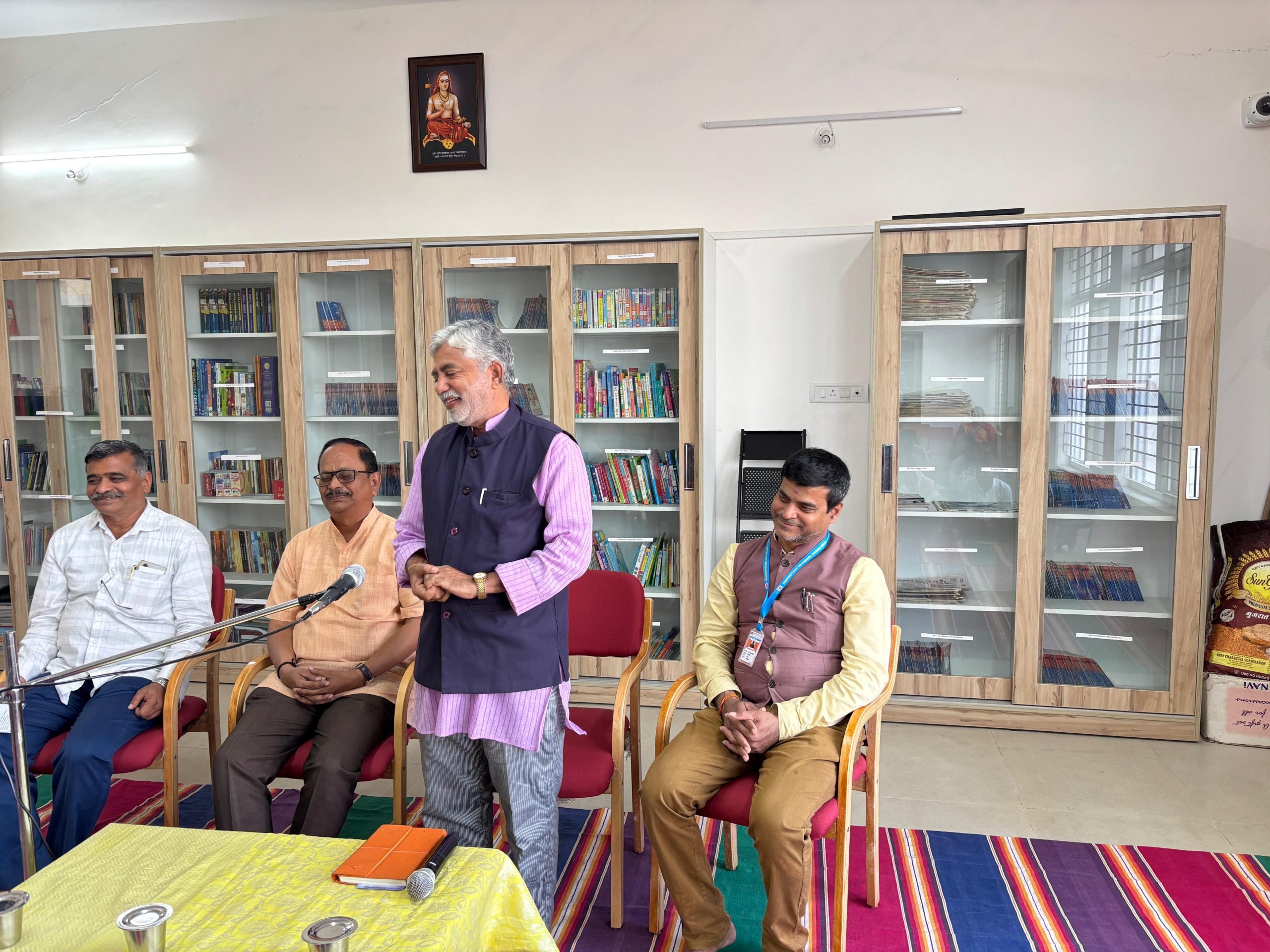 Sri Addanda Kariappa Visits RVK - Kalaburagi (3)
