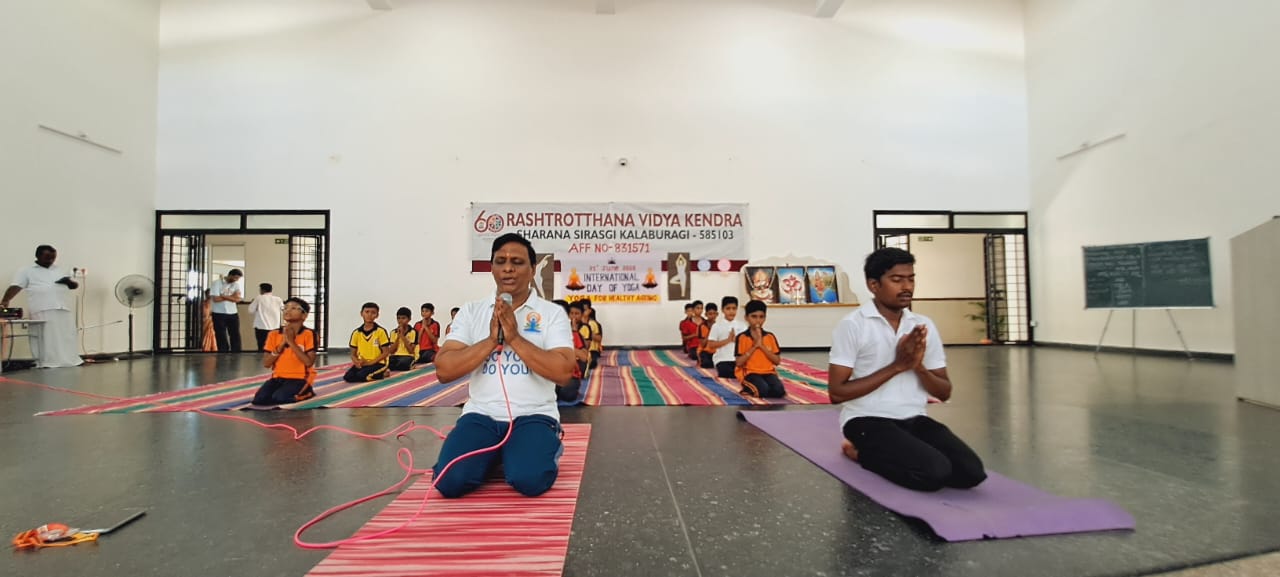 12th International Yoga Day in RVK - Kalaburagi (5)