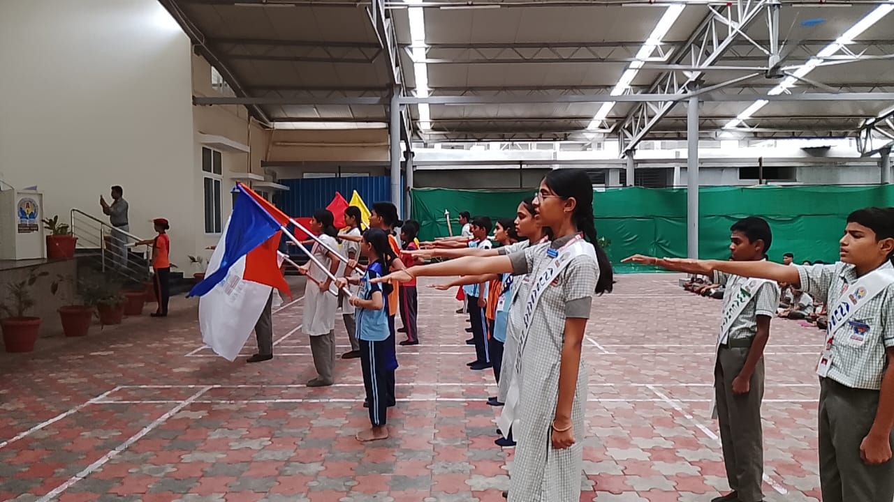 School Parliament Members Take Oath at RVK - Kalaburagi (5)
