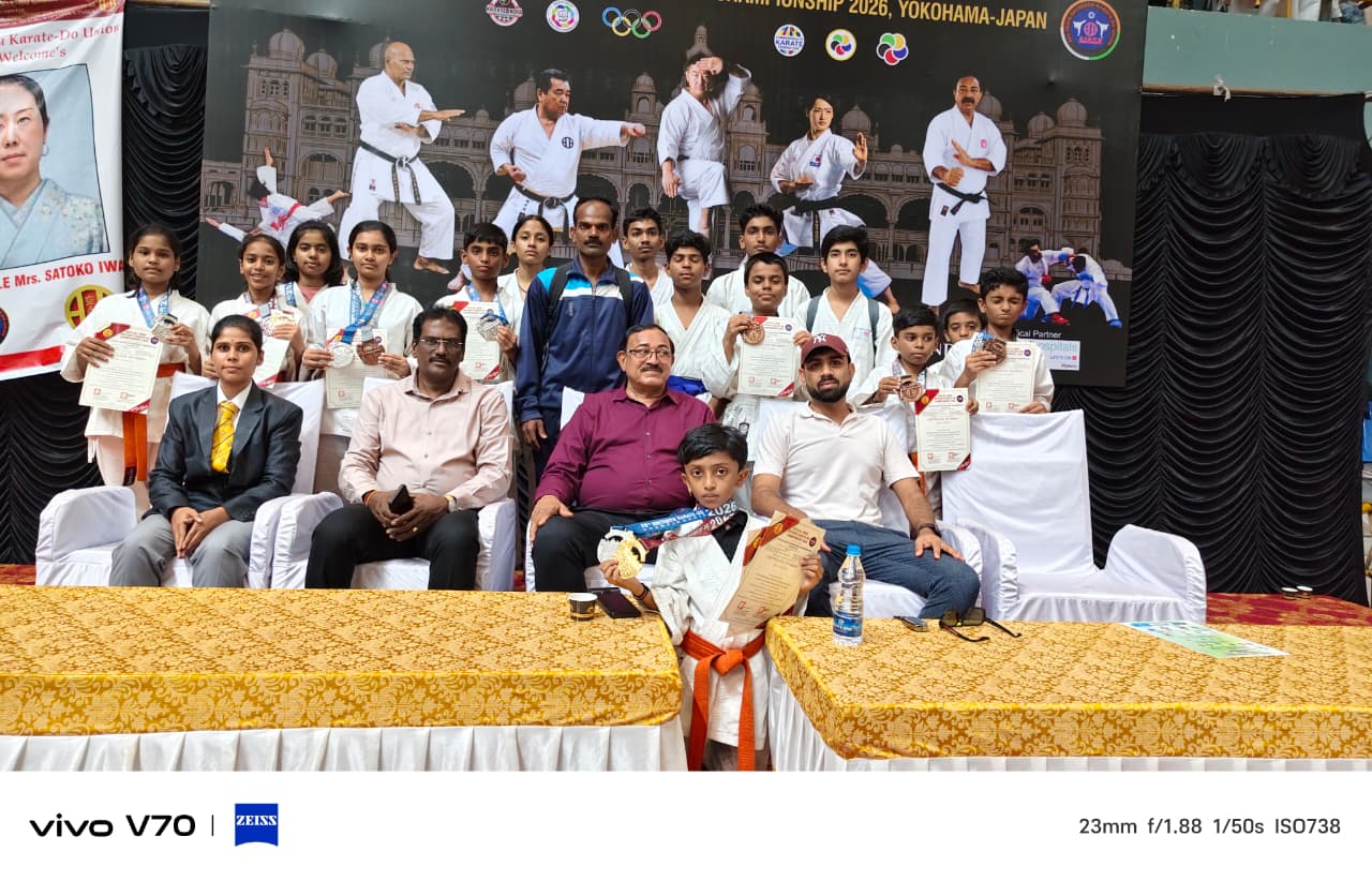 Students of RVK who excelled in the National Karate Championship (2)